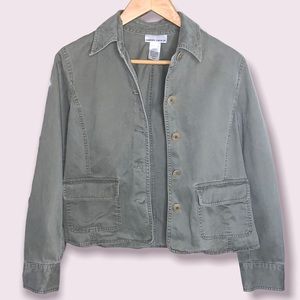 Jones New York Sport Green Jacket Size Small